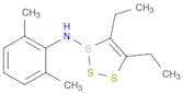 3H-1,2,3-Dithiaborol-3-amine, N-(2,6-dimethylphenyl)-4,5-diethyl-