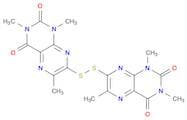 2,4(1H,3H)-Pteridinedione, 7,7'-dithiobis[1,3,6-trimethyl-