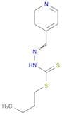 Hydrazinecarbodithioic acid, (4-pyridinylmethylene)-, butyl ester