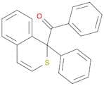 Methanone, phenyl(1-phenyl-1H-2-benzothiopyran-1-yl)-