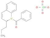 1H-2-Benzothiopyranium, 1-benzoyl-2-propyl-, perchlorate