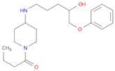 4-Piperidinamine, N-(4-hydroxy-5-phenoxypentyl)-1-(1-oxobutyl)-