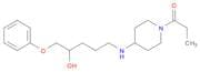4-Piperidinamine, N-(4-hydroxy-5-phenoxypentyl)-1-(1-oxopropyl)-