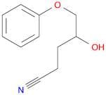 Pentanenitrile, 4-hydroxy-5-phenoxy-