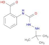 Benzoic acid, 2-[[[2-(1,1-dimethylethyl)hydrazino]carbonyl]amino]-