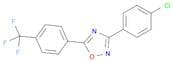 1,2,4-Oxadiazole, 3-(4-chlorophenyl)-5-[4-(trifluoromethyl)phenyl]-