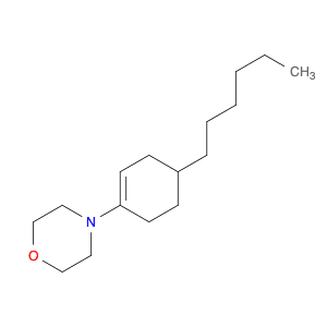 Morpholine, 4-(4-hexyl-1-cyclohexen-1-yl)-