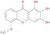 9H-Xanthen-9-one, 1,2,3-trihydroxy-5-methoxy-