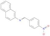 2-Naphthalenamine, N-[(4-nitrophenyl)methylene]-