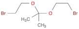 Propane, 2,2-bis(2-bromoethoxy)-