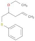 Benzene, [(2-ethoxy-4-pentenyl)thio]-