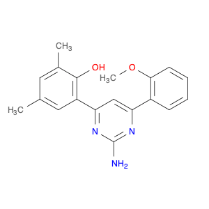 Phenol, 2-[2-amino-6-(2-methoxyphenyl)-4-pyrimidinyl]-4,6-dimethyl-