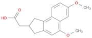 1H-Benz[e]indene-2-acetic acid, 2,3-dihydro-5,7-dimethoxy-