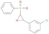 Oxirane, 2-(3-chlorophenyl)-3-(phenylsulfonyl)-