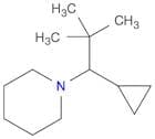 Piperidine, 1-(1-cyclopropyl-2,2-dimethylpropyl)-
