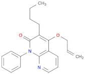 1,8-Naphthyridin-2(1H)-one, 3-butyl-1-phenyl-4-(2-propenyloxy)-