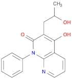 1,8-Naphthyridin-2(1H)-one, 4-hydroxy-3-(2-hydroxypropyl)-1-phenyl-