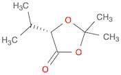 1,3-Dioxolan-4-one, 2,2-dimethyl-5-(1-methylethyl)-, (S)-