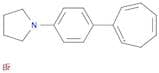 Cycloheptatrienylium, [4-(1-pyrrolidinyl)phenyl]-, bromide