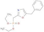 Phosphonic acid, [[5-(phenylmethyl)-2-oxazolyl]methyl]-, diethyl ester