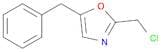 Oxazole, 2-(chloromethyl)-5-(phenylmethyl)-