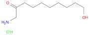 2-Decanone, 1-amino-10-hydroxy-, hydrochloride