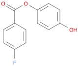 Benzoic acid, 4-fluoro-, 4-hydroxyphenyl ester