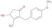 2-Cyclopenten-1-one, 4-hydroxy-2-[(4-methoxyphenyl)methyl]-3-methyl-