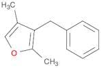 Furan, 2,4-dimethyl-3-(phenylmethyl)-