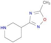 3-(5-methyl-1,2,4-oxadiazol-3-yl)piperidine
