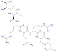 L-Tyrosinamide, L-threonyl-L-threonyl-L-arginyl-L-glutaminyl-L-arginyl-