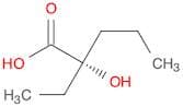 Pentanoic acid, 2-ethyl-2-hydroxy-, (S)-