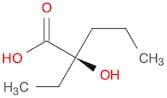 Pentanoic acid, 2-ethyl-2-hydroxy-, (2R)-