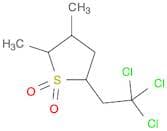 Thiophene, tetrahydro-2,3-dimethyl-5-(2,2,2-trichloroethyl)-, 1,1-dioxide