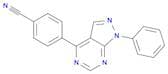 Benzonitrile, 4-(1-phenyl-1H-pyrazolo[3,4-d]pyrimidin-4-yl)-