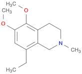 Isoquinoline, 8-ethyl-1,2,3,4-tetrahydro-5,6-dimethoxy-2-methyl-