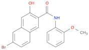 2-Naphthalenecarboxamide, 6-bromo-3-hydroxy-N-(2-methoxyphenyl)-