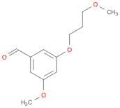 Benzaldehyde, 3-methoxy-5-(3-methoxypropoxy)-