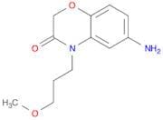 2H-1,4-Benzoxazin-3(4H)-one, 6-amino-4-(3-methoxypropyl)-