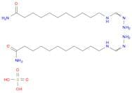 Undecanamide, 11-[(aminoiminomethyl)amino]-, sulfate (2:1)