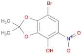 1,3-Benzodioxol-4-ol, 7-bromo-2,2-dimethyl-5-nitro-