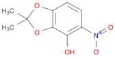 1,3-Benzodioxol-4-ol, 2,2-dimethyl-5-nitro-