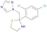 1H-1,2,4-Triazole, 1-[[2-(2,4-dichlorophenyl)-2-thiazolidinyl]methyl]-