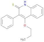 2(1H)-Quinolinethione, 3-phenyl-4-propoxy-