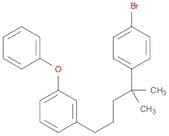 Benzene, 1-[4-(4-bromophenyl)-4-methylpentyl]-3-phenoxy-
