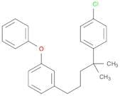 Benzene, 1-[4-(4-chlorophenyl)-4-methylpentyl]-3-phenoxy-