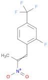 Benzene, 2-fluoro-1-(2-nitro-1-propenyl)-4-(trifluoromethyl)-
