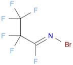 Propanimidoyl fluoride, N-bromo-2,2,3,3,3-pentafluoro-, (Z)-