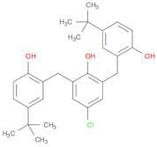 Phenol, 4-chloro-2,6-bis[[5-(1,1-dimethylethyl)-2-hydroxyphenyl]methyl]-