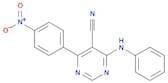 4-(4-Nitrophenyl)-6-(phenylamino)pyrimidine-5-carbonitrile
